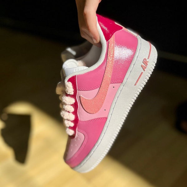 Pink Blinks Custom Air Force 1