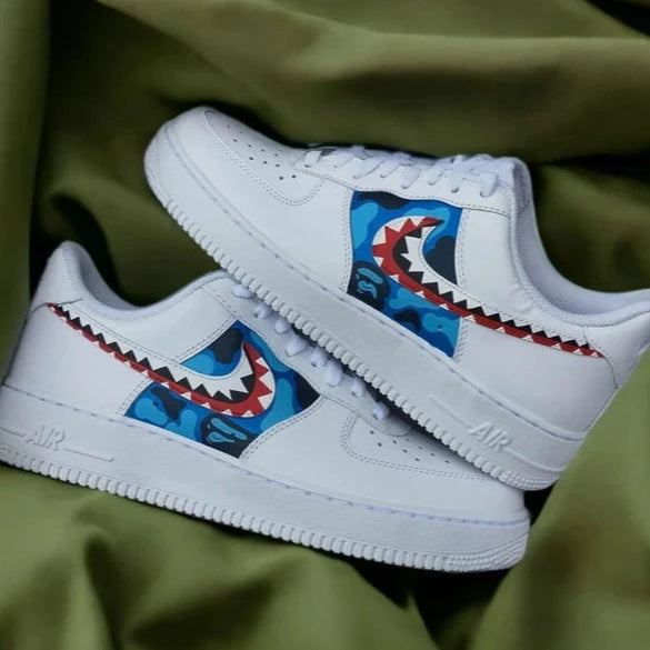 Blue Shark Custom Air Force 1