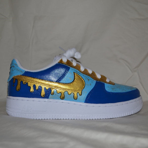 Golden Drip Custom Air Force 1