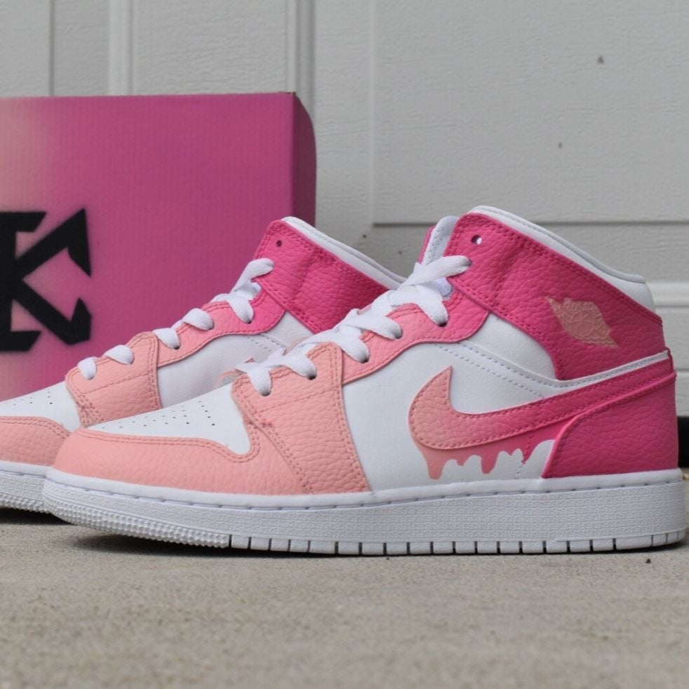 dusty pink air jordans