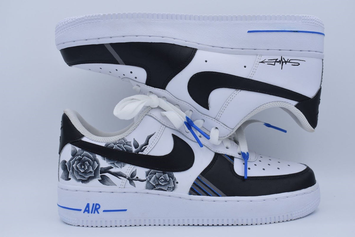 custom rose air force 1