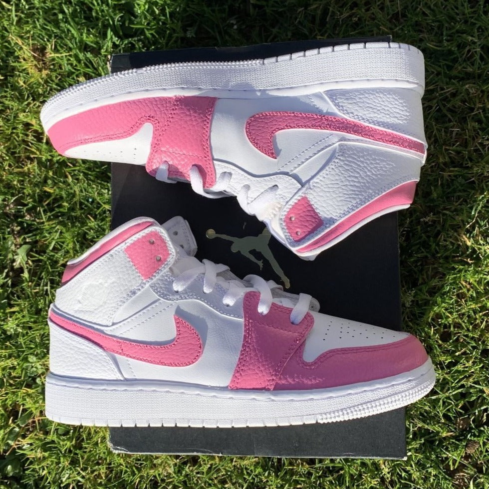 Pink Custom Air Jordan 1