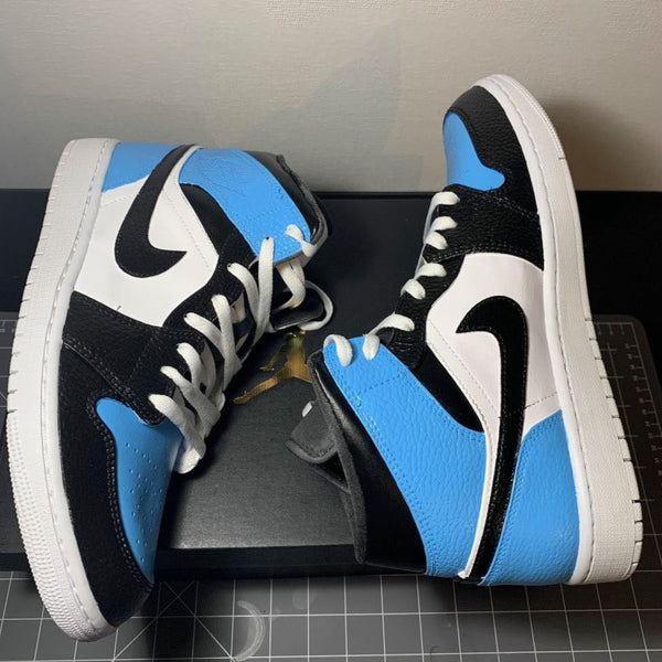 Blue&Black Custom Air Jordan 1