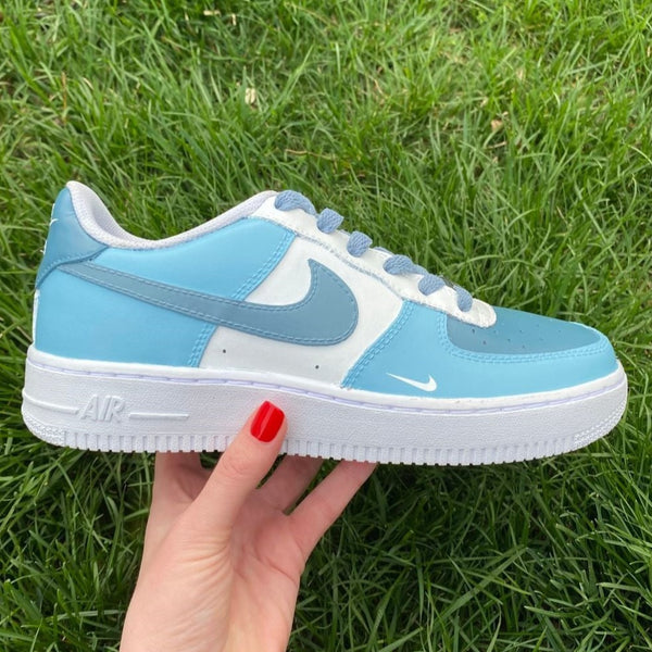 Light Blue  Custom Air Force 1