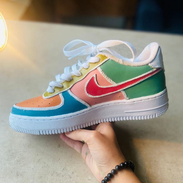 Colorful Handmade  Custom Air Force 1