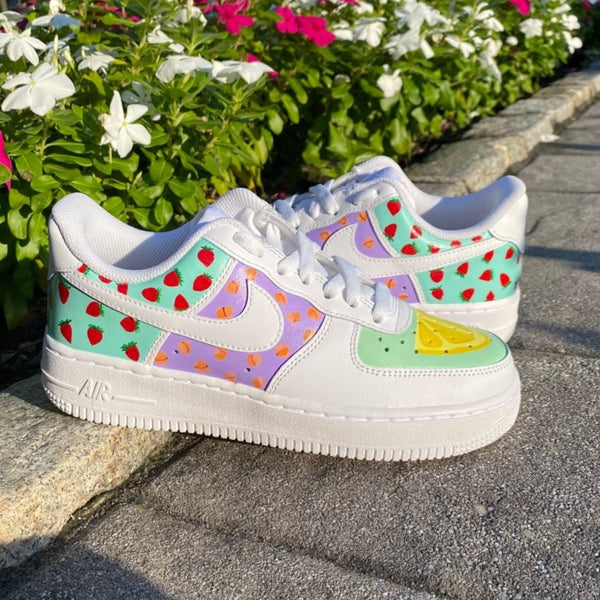 Fruit Themed Custom Air Force 1