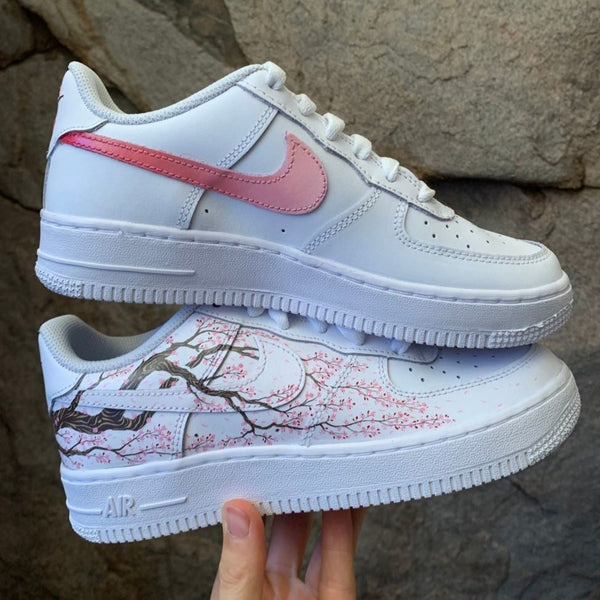 Cherry Pink Custom Air Force 1