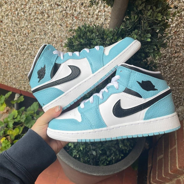 Sky Blue  Custom Air Jordan 1