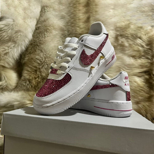 Pink Rhinestones Custom Air Force 1
