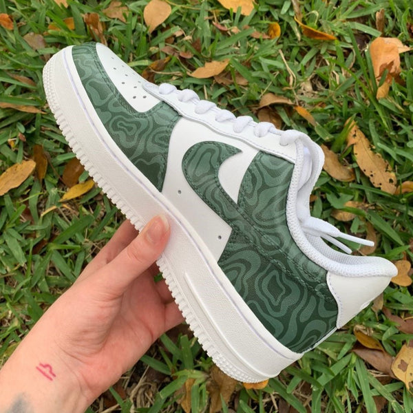 Dark Green Custom Air Force 1