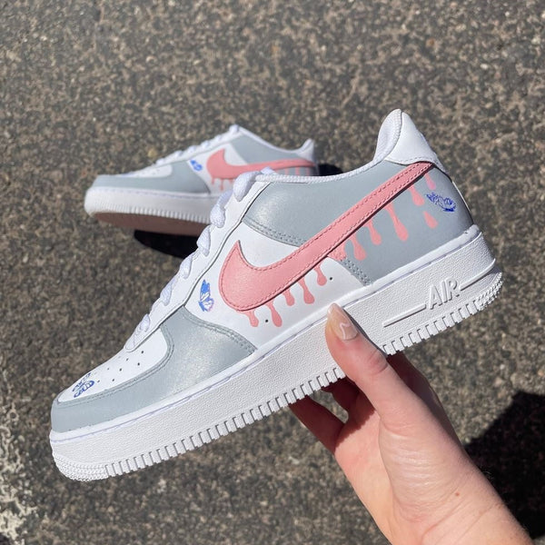 Butterflies Drips Custom Air Force 1