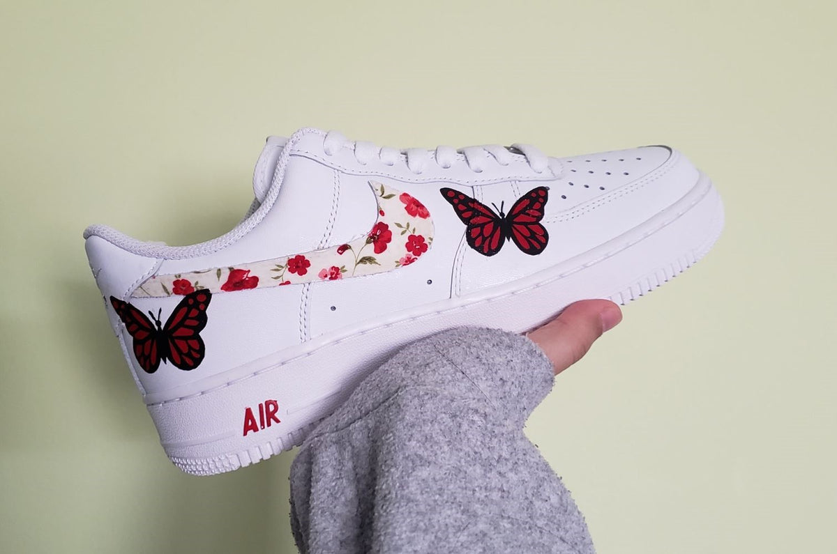 custom flower af1