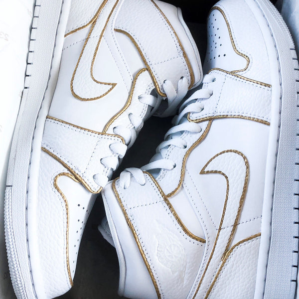 Golden lines Custom Air Force 1