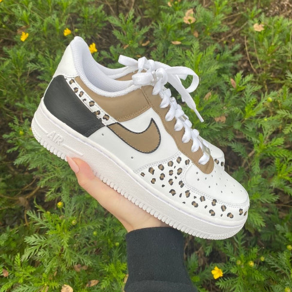 Brown Spots Custom Air Force 1