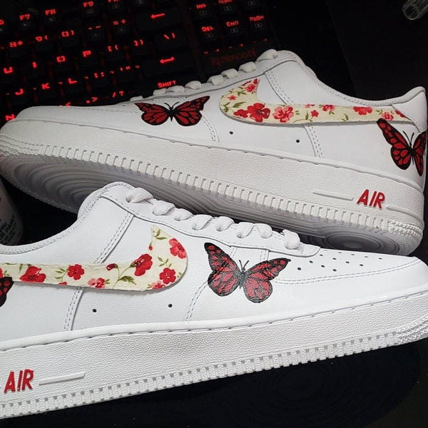 Butterfly Flower Custom Air Force 1