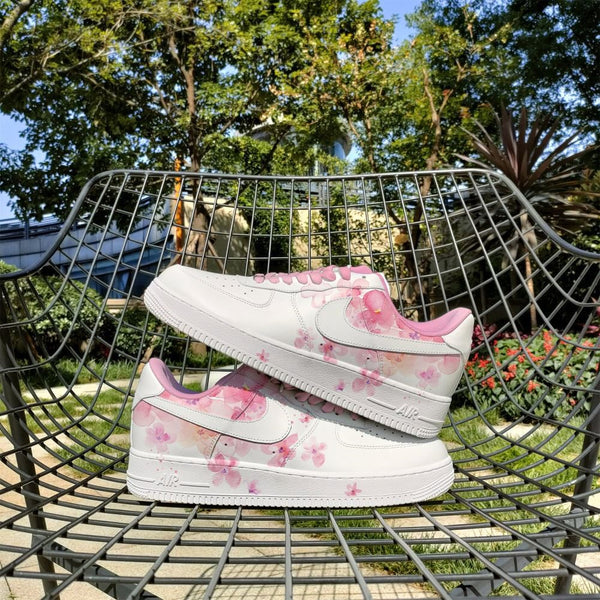Pink Flower Gradient Custom Air Force 1