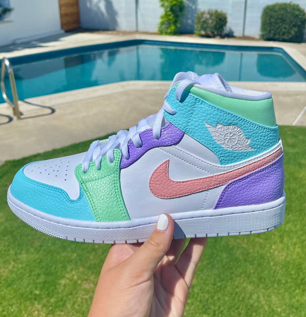 Macaron Custom Air Jordan 1