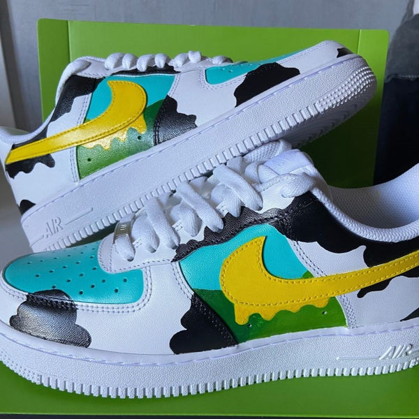 Cow Drip Custom Air Force 1