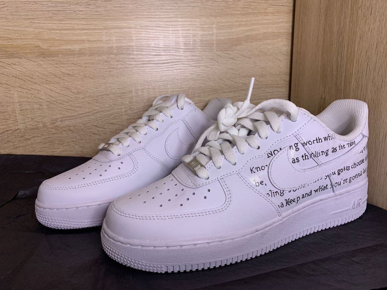 Word Custom Air Force 1 â unitecustom