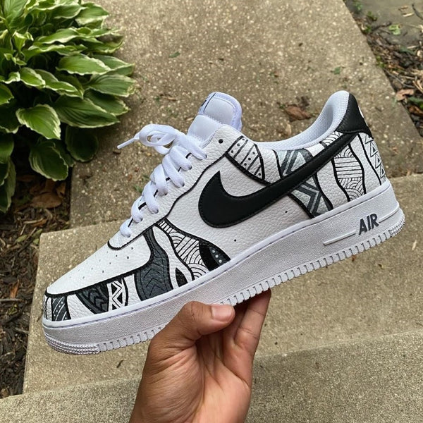 Sweater Print Custom Air Force 1