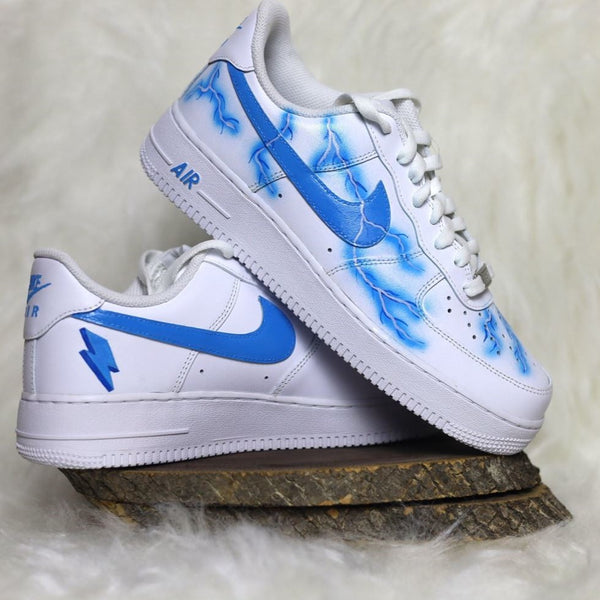 Blue Lignting Custom Air Force 1
