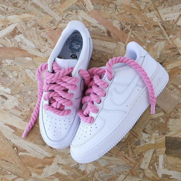 Pink Twine Custom Air Force 1