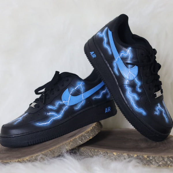 Black&Blue Lightning Custom Air Force 1