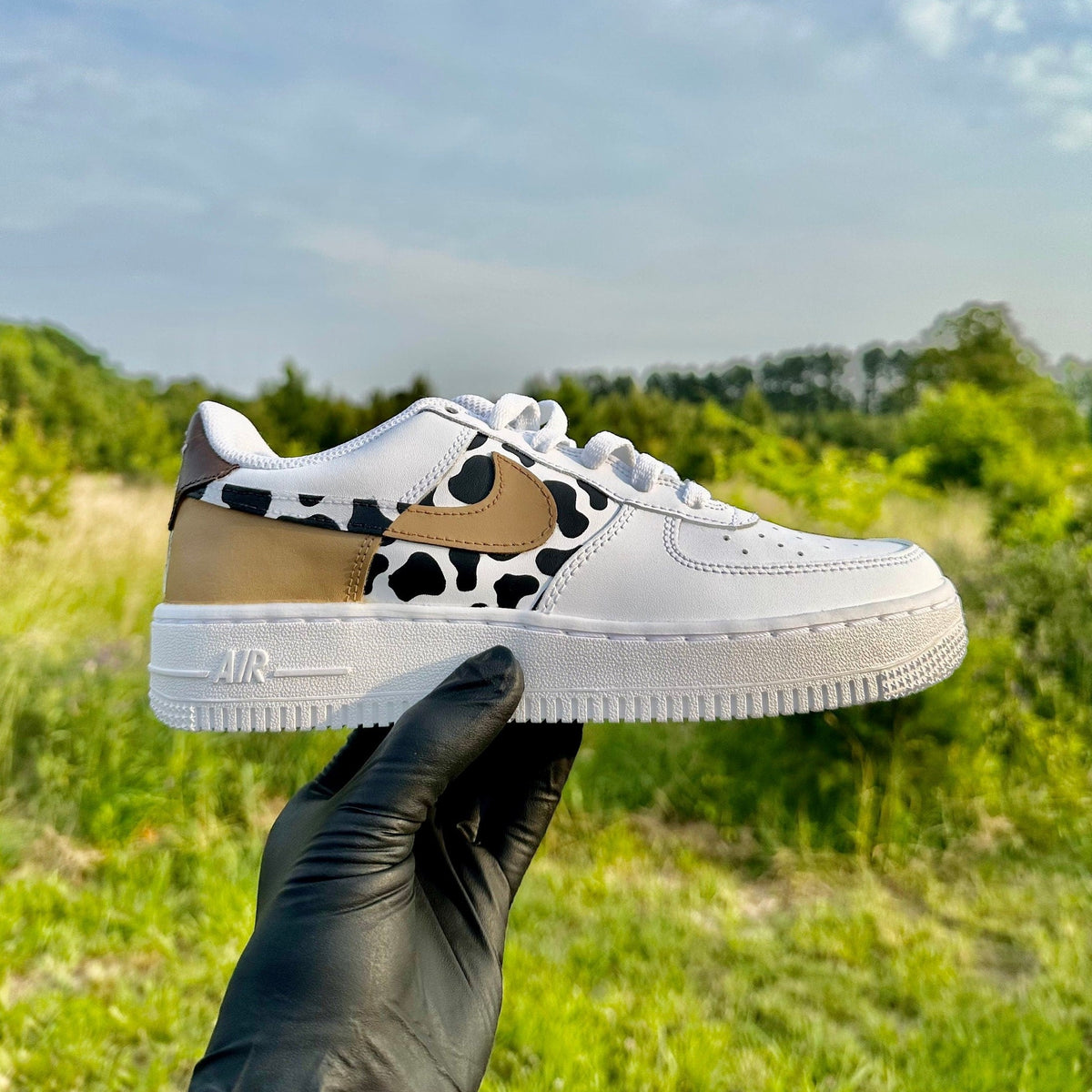 Cow Custom Air Force 1 – Unite Custom