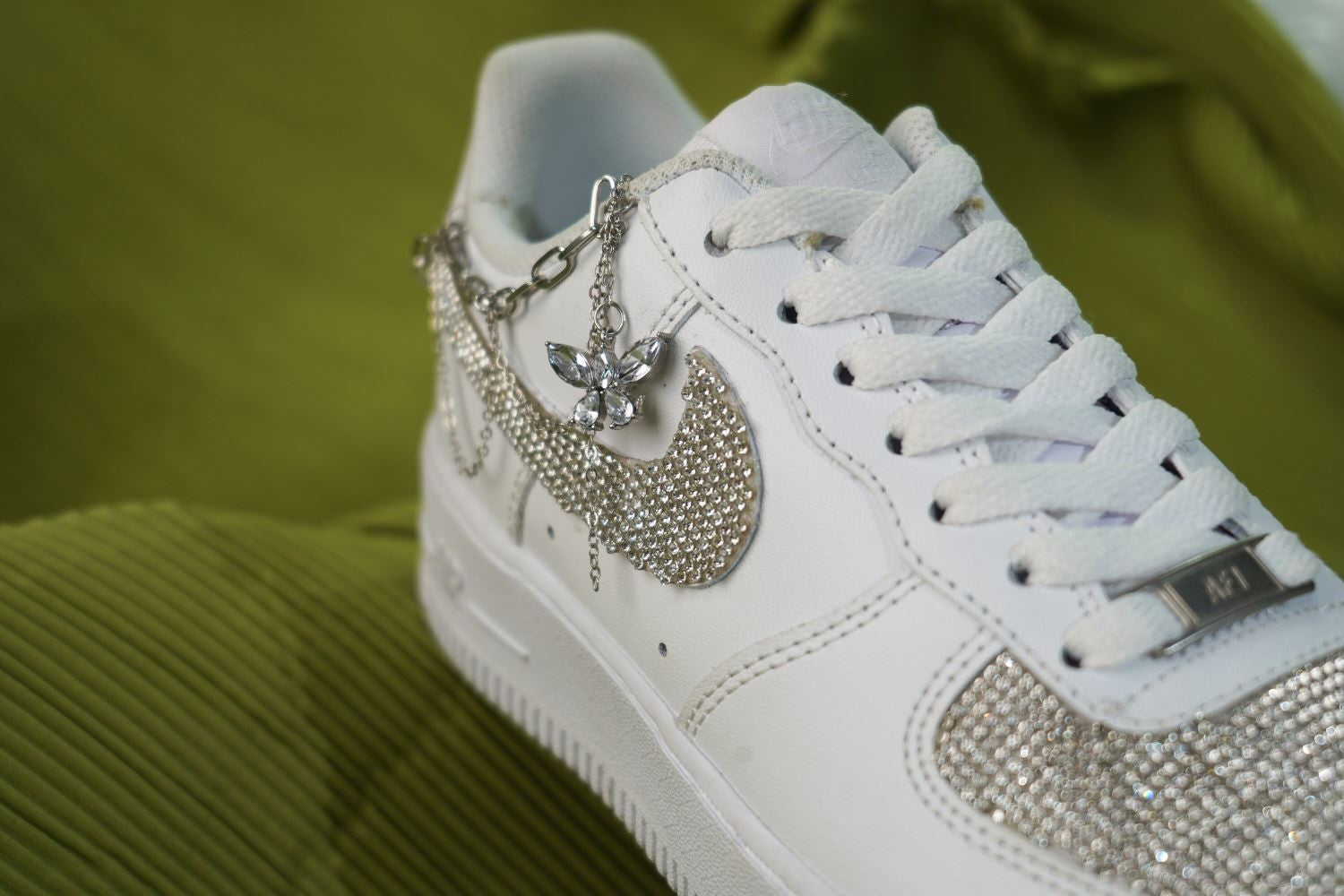 Blinks Chain Custom Air Force 1 x Wedding Sneaker