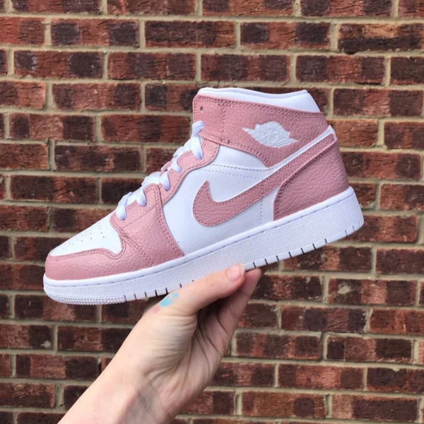 Pink Custom Air Jordan 1