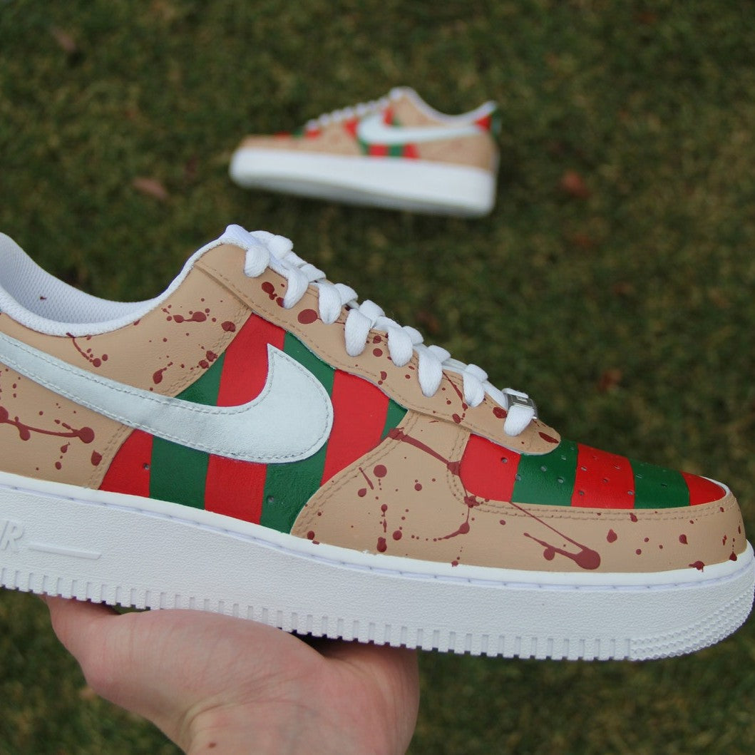 Red Splatter Custom Air Force 1
