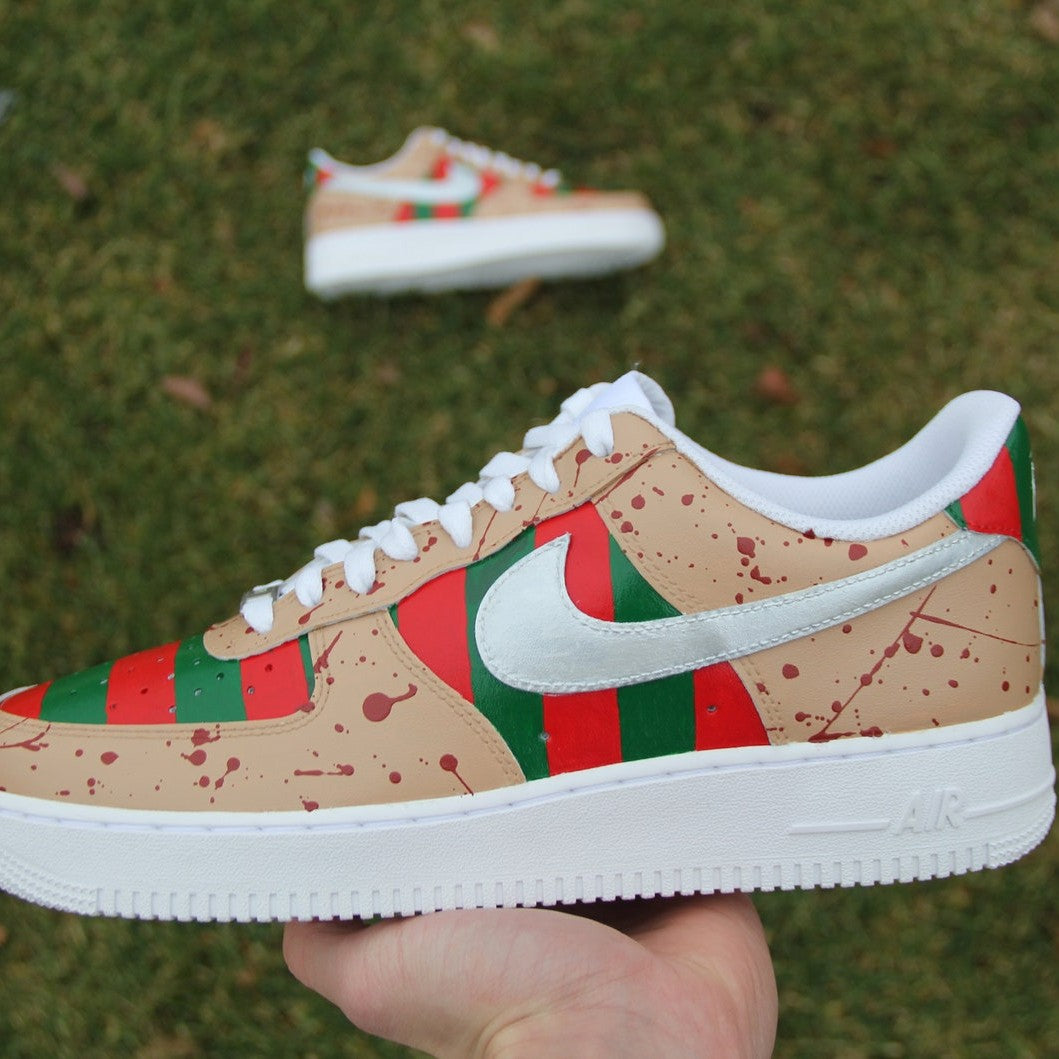 Red Splatter Custom Air Force 1