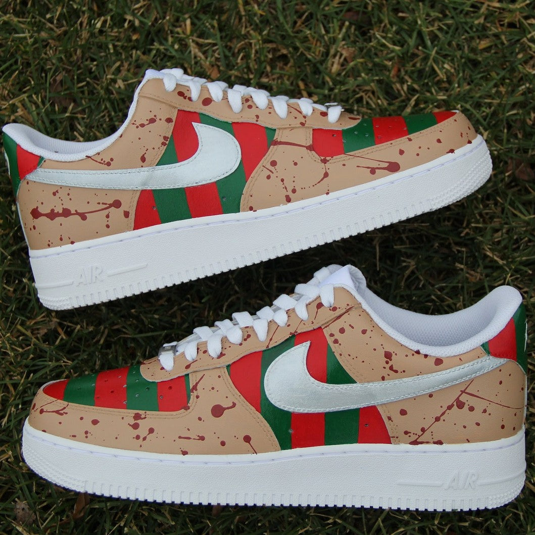 Red Splatter Custom Air Force 1