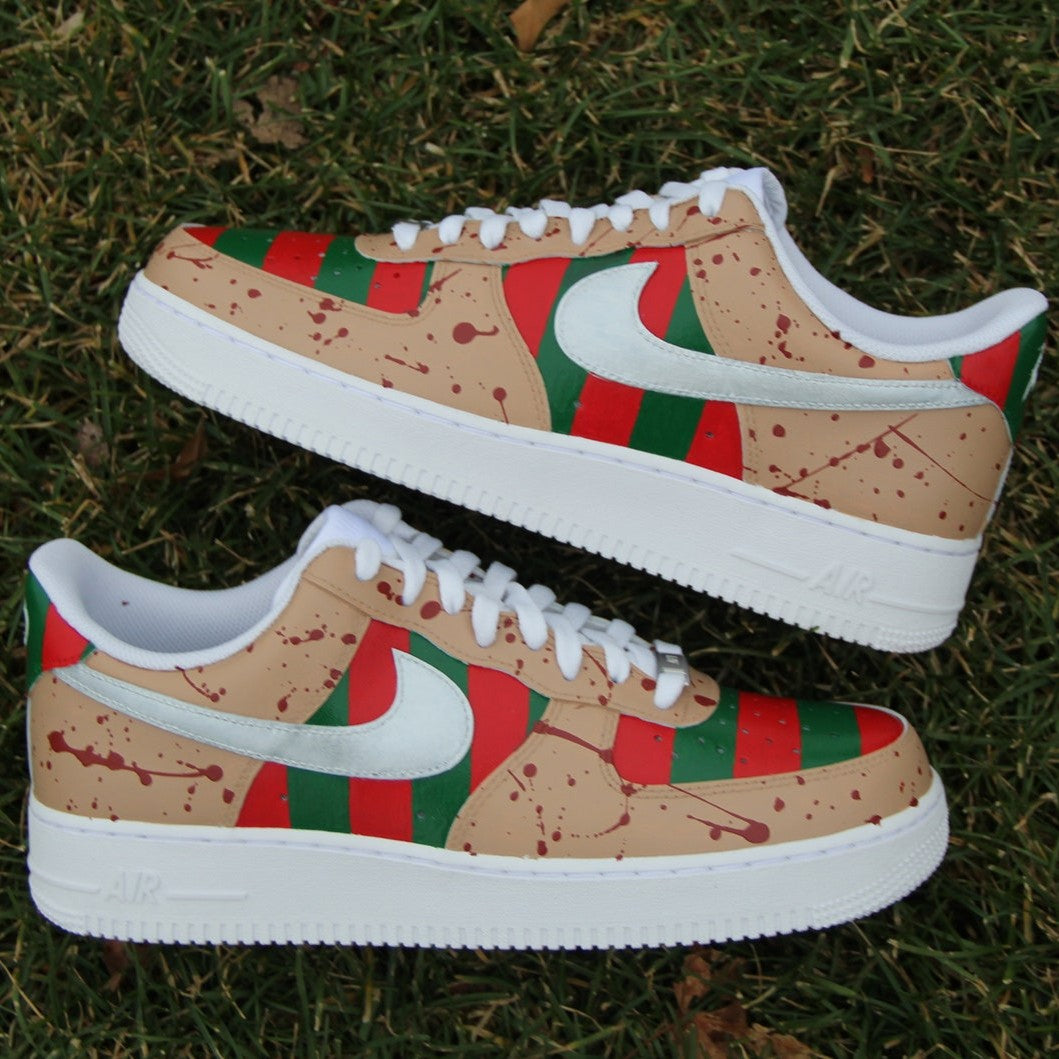 Red Splatter Custom Air Force 1
