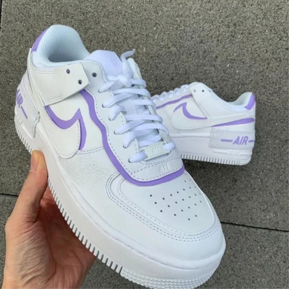 Purple Shadow Custom Air Force 1