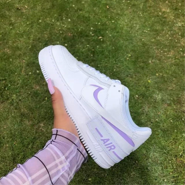 Purple Shadow Custom Air Force 1