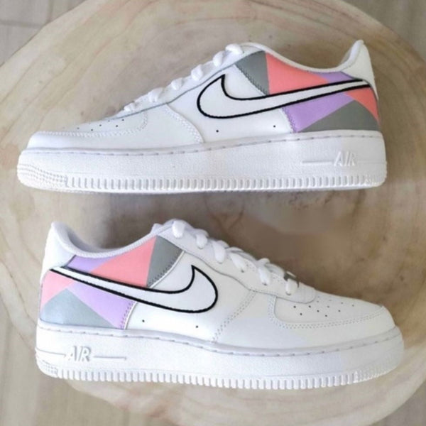 Colors Geometry Custom Air Force 1