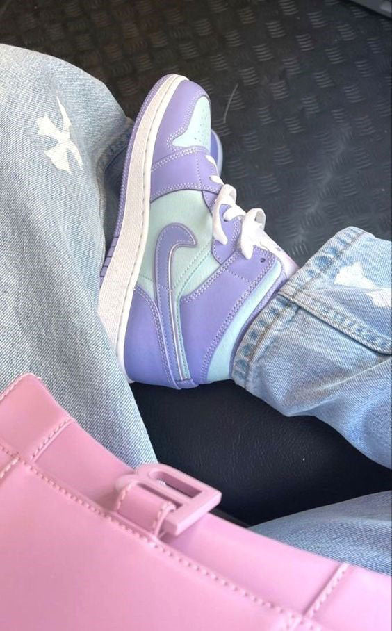 Blue Purple Custom Air Jordan 1 â Unite Custom