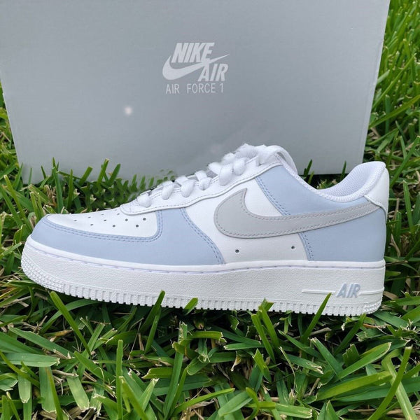 Haze Blue Grey Custom Air Force 1