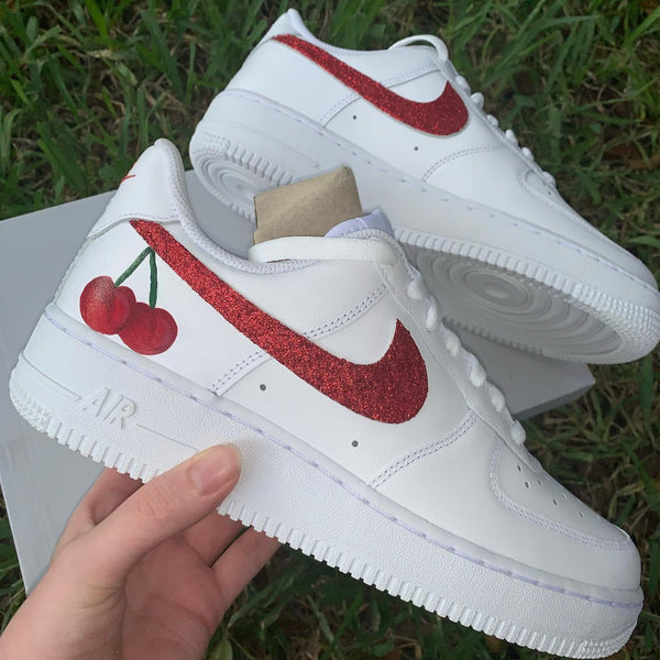 Glitter Cherry Custom Air Force 1