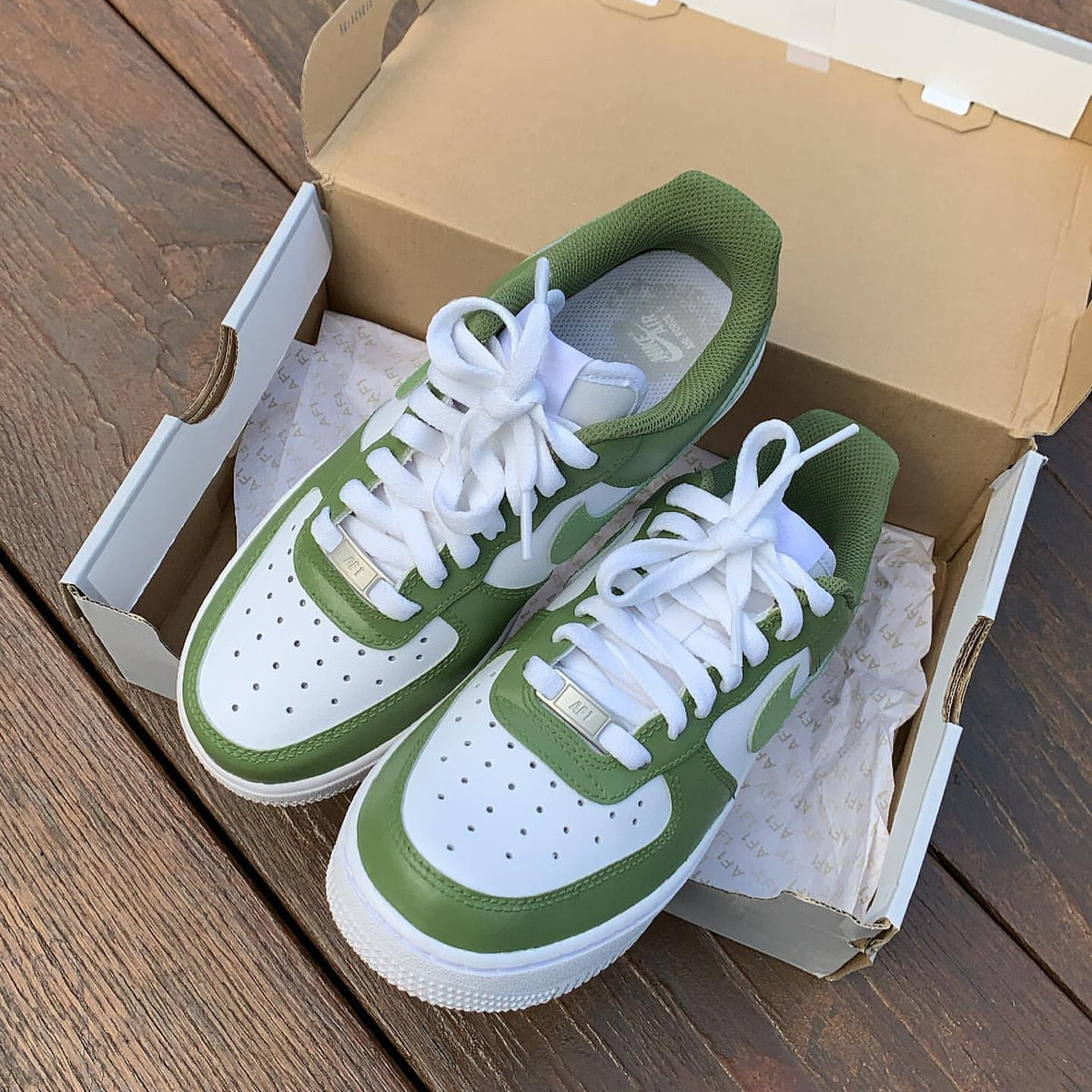 custom af1 green
