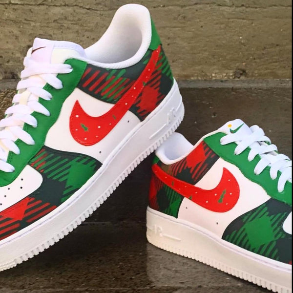 Merry Christmas Custom Air Force 1