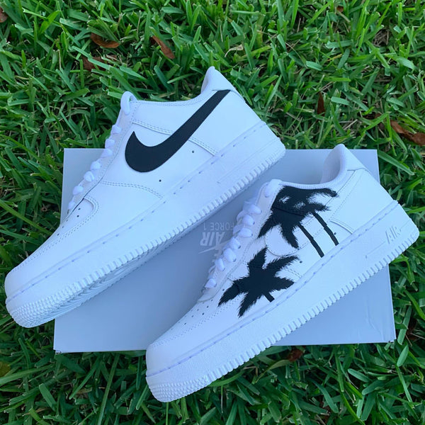 Black Palm Tree Custom Air Force 1