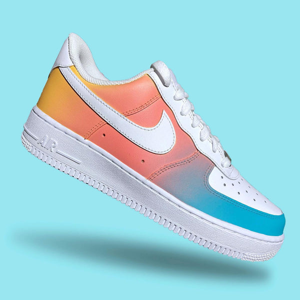 Tropical Skittles Custom Air Force 1