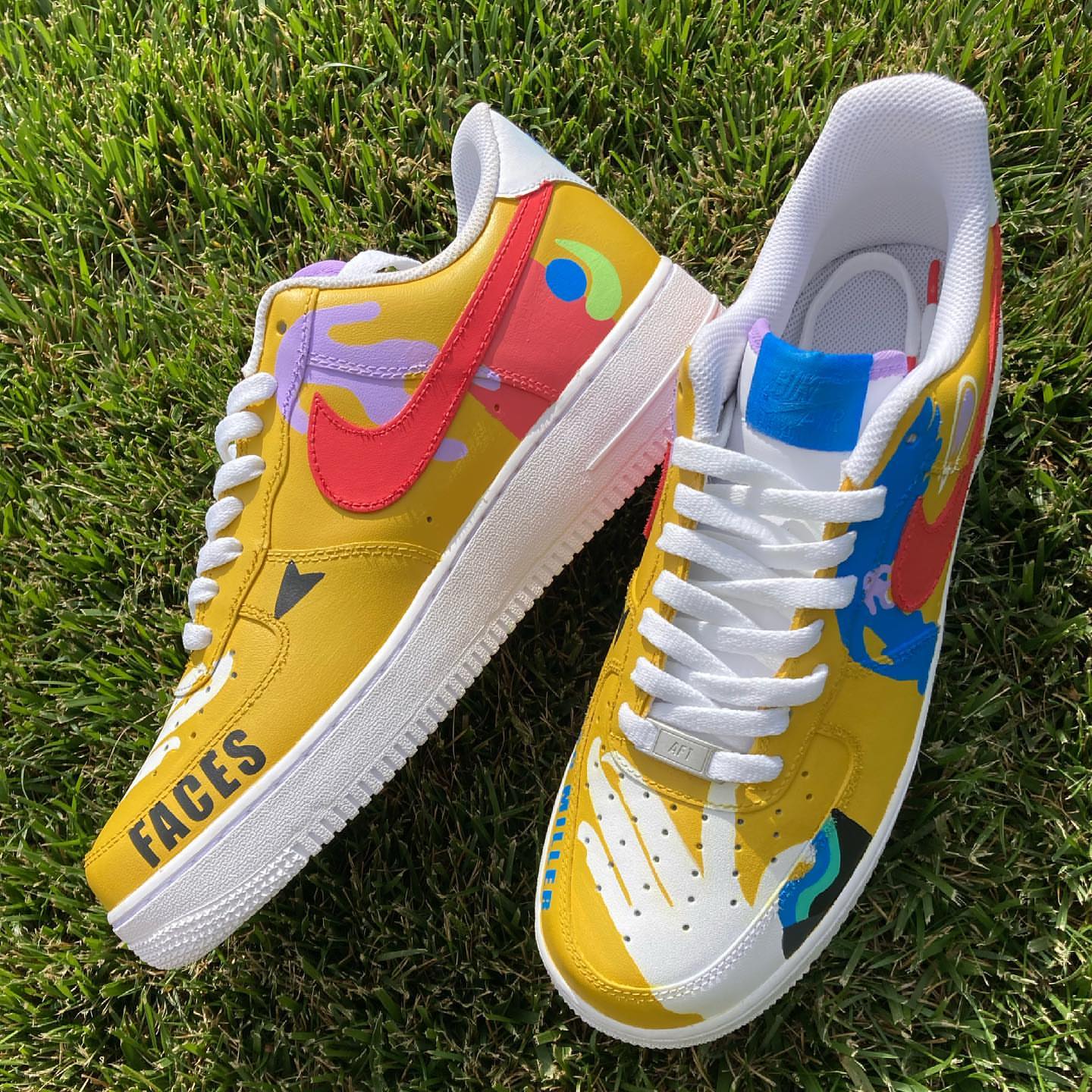 Abstraction Custom Air Force 1