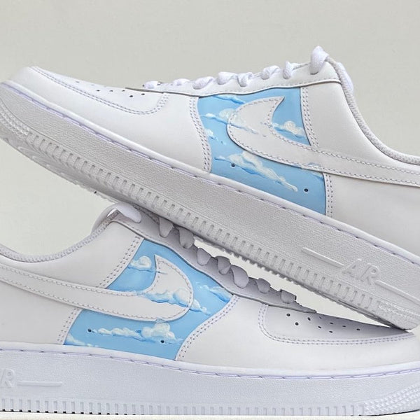 Soft Blue Clouds Custom Air Force 1