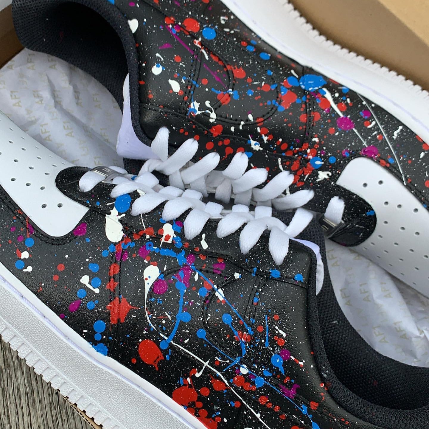 Splatter Custom Air Force 1